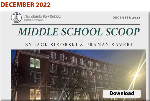 Middle School News December