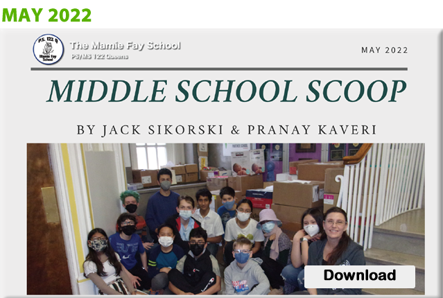 Middle School News May